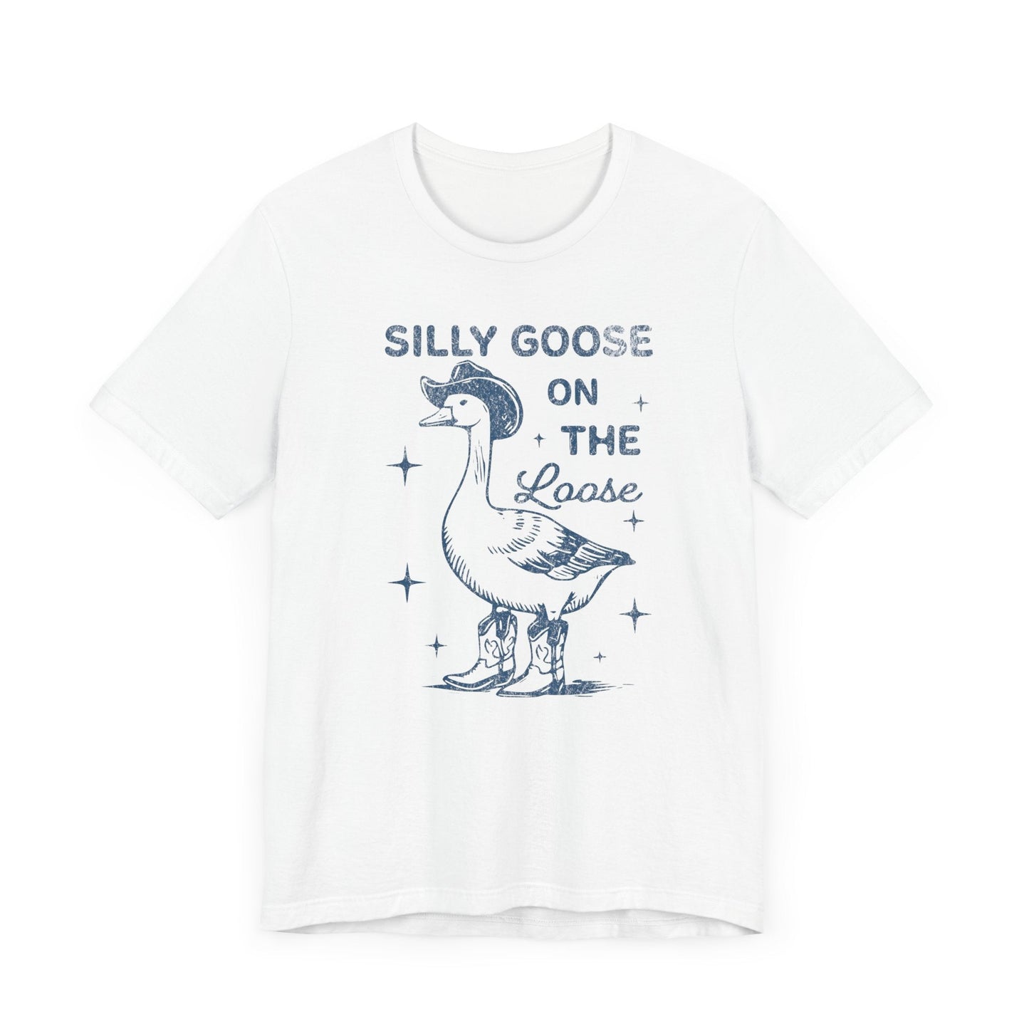 Vintage Silly Goose Shirt / Funny Retro Graphic Tee with 90's Aesthetic
