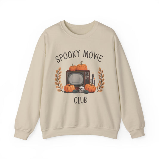 Vintage Spooky Movie Club Sweatshirt