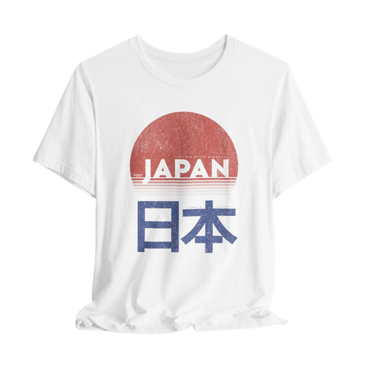 Vintage Visit Japan Unisex Retro Graphic Tee