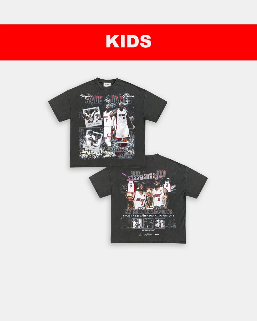WADE AND JAMES - KIDS TEE - [DS]