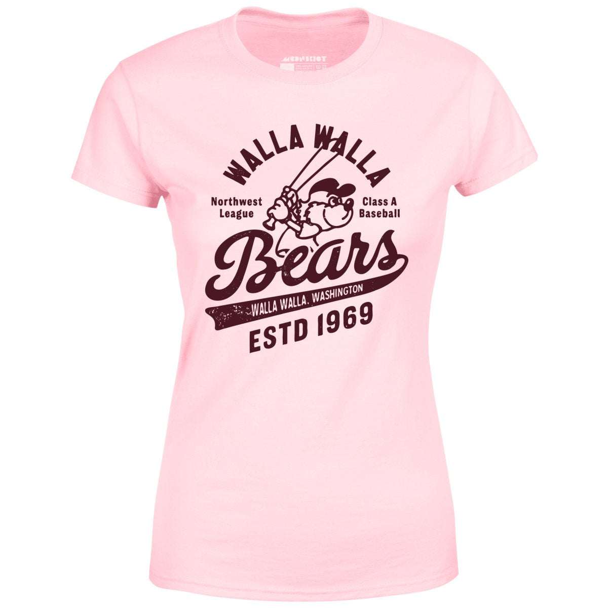 Walla Walla Bears - Washington - Vintage Defunct Baseball Teams - Women's T-Shirt