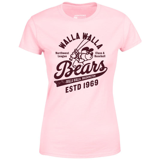 Walla Walla Bears - Washington - Vintage Defunct Baseball Teams - Women's T-Shirt