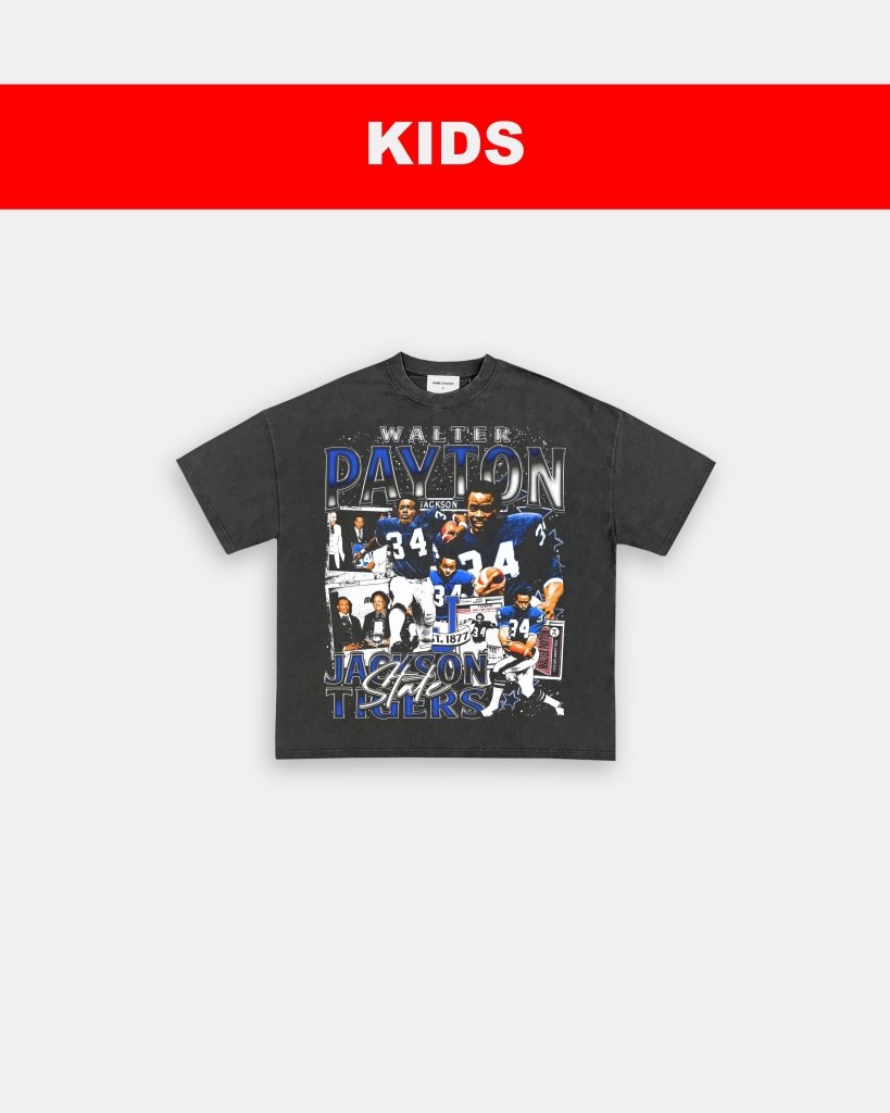 WALTER PAYTON - KIDS TEE - clothing by TeeHivey.com (Image 1)