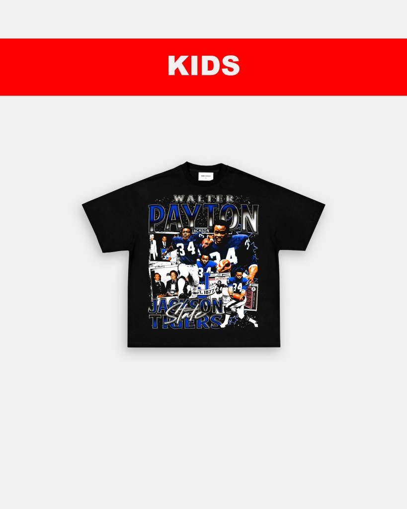 WALTER PAYTON - KIDS TEE - clothing by TeeHivey.com (Image 3)