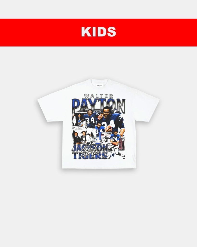 WALTER PAYTON - KIDS TEE - clothing by TeeHivey.com (Image 2)