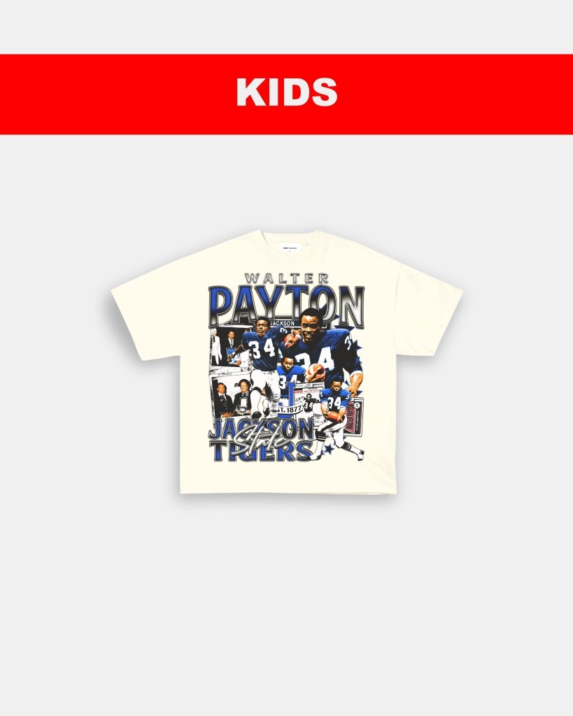WALTER PAYTON - KIDS TEE - clothing by TeeHivey.com (Image 4)