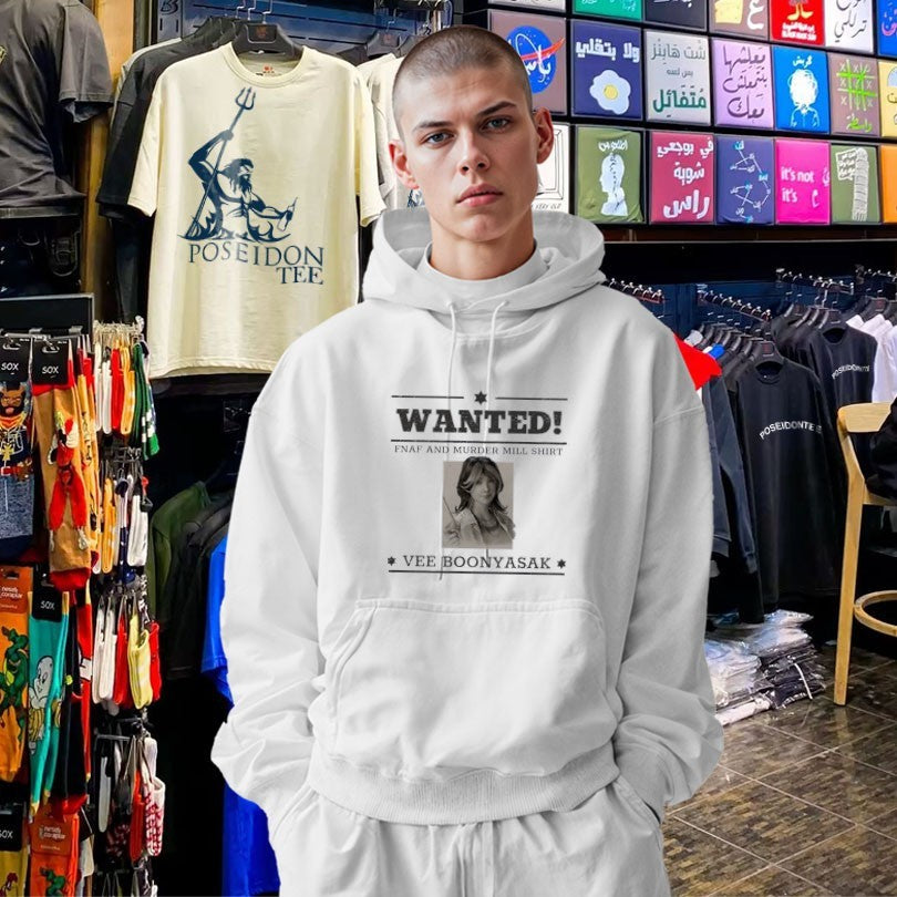 Wanted Fnaf And Murder Mill T-shirt Vee Boonyasak T-shirt