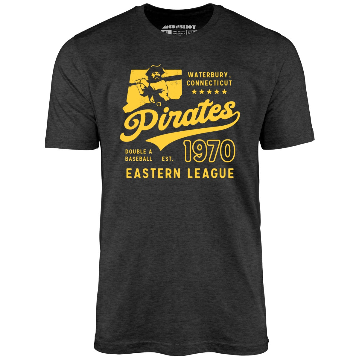 Waterbury Pirates - Connecticut - Vintage Defunct Baseball Teams - Unisex T-Shirt