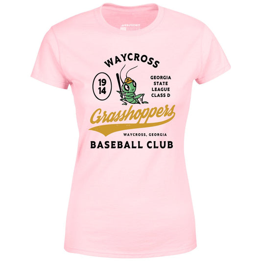 Waycross Grasshoppers - Georgia - Vintage Defunct Baseball Teams - Women's T-Shirt