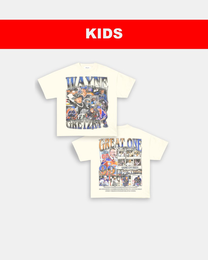 WAYNE GRETZKY - KIDS TEE - [DS] - clothing by TeeHivey.com (Image 4)