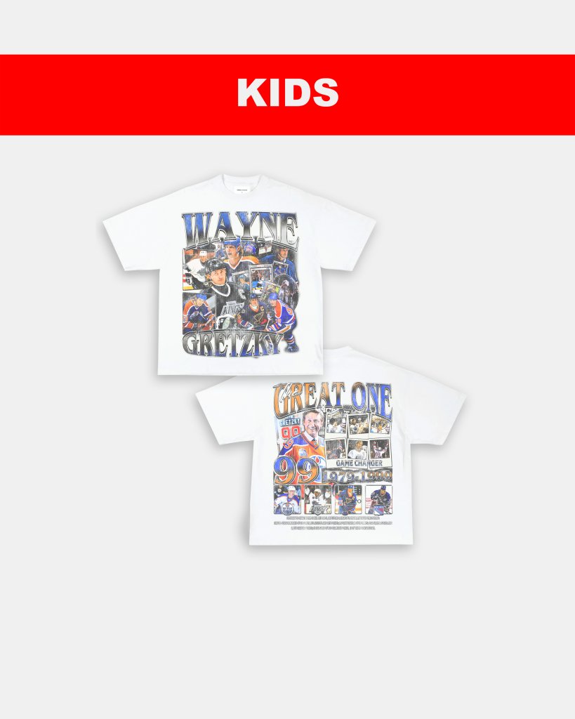 WAYNE GRETZKY - KIDS TEE - [DS] - clothing by TeeHivey.com (Image 2)