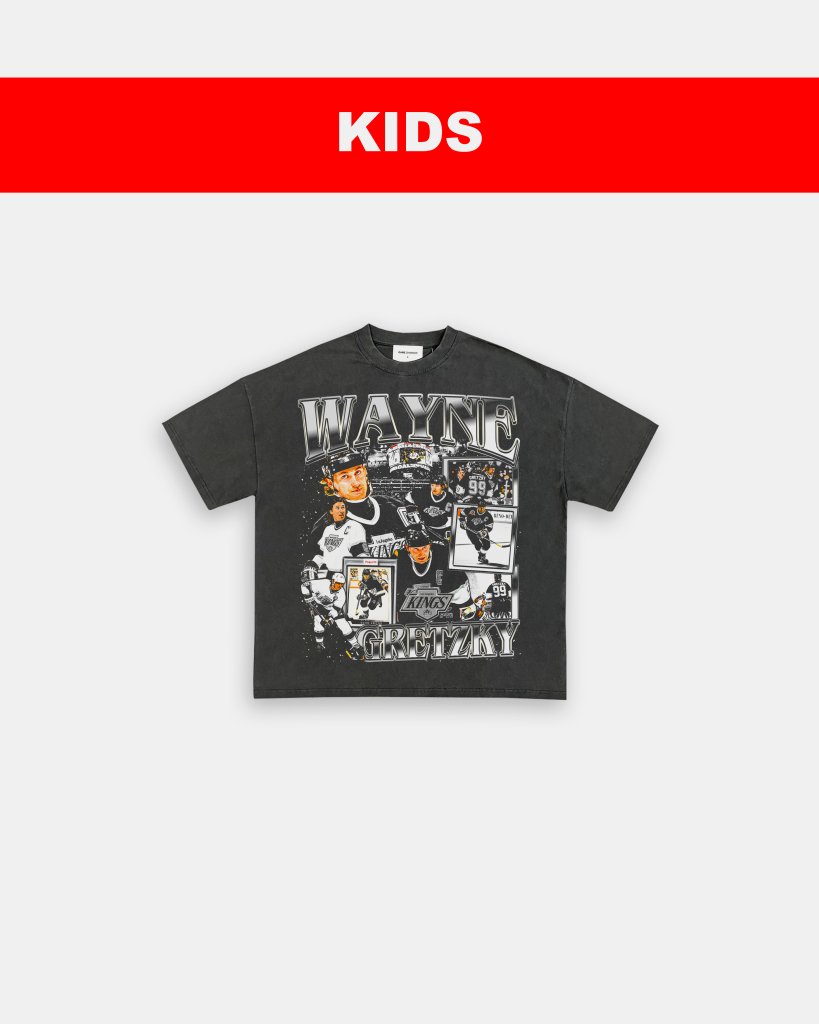 WAYNE GRETZKY - KINGS - KIDS TEE - clothing by TeeHivey.com (Image 3)