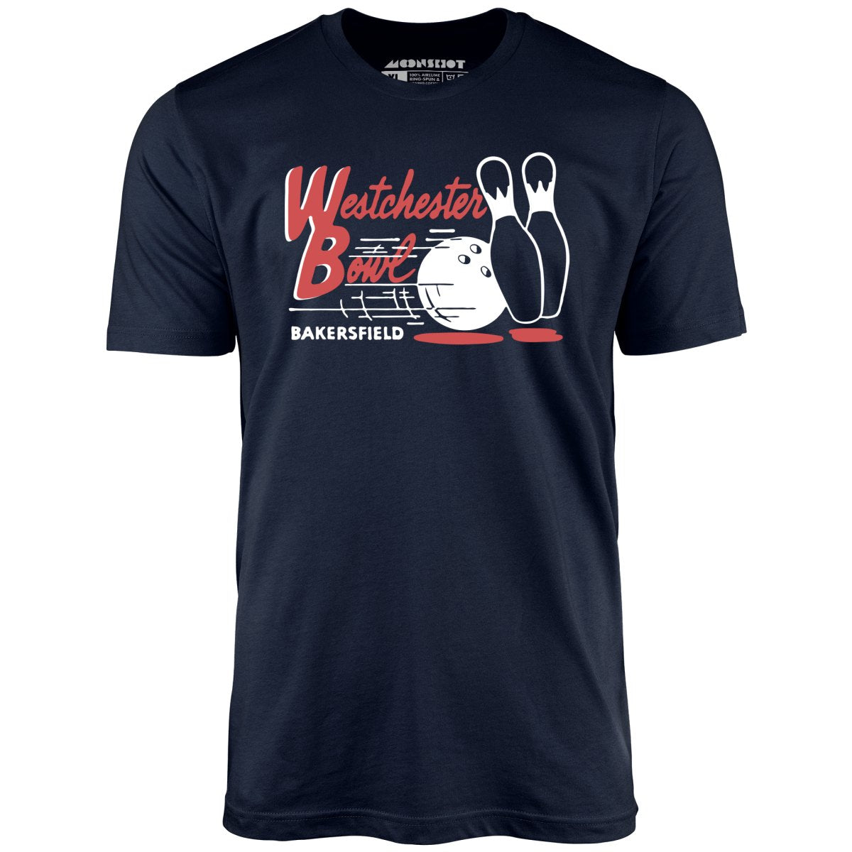 Westchester Bowl - Bakersfield, CA - Vintage Bowling Alley - Unisex T-Shirt