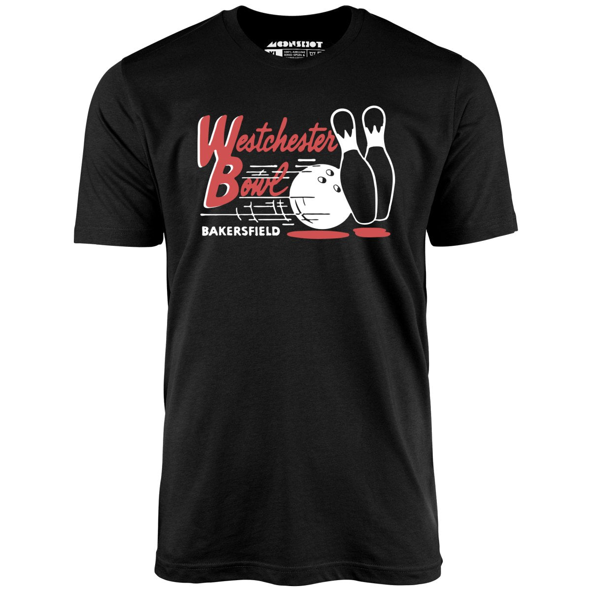 Westchester Bowl - Bakersfield, CA - Vintage Bowling Alley - Unisex T-Shirt