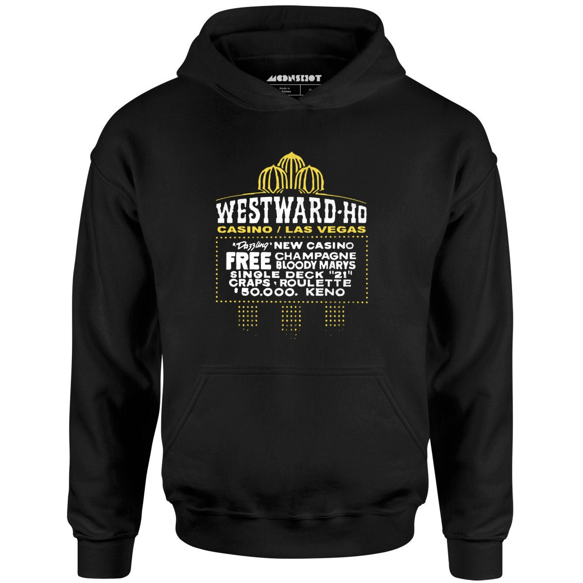 Westward Ho Hotel & Casino - Vintage Las Vegas - Unisex Hoodie