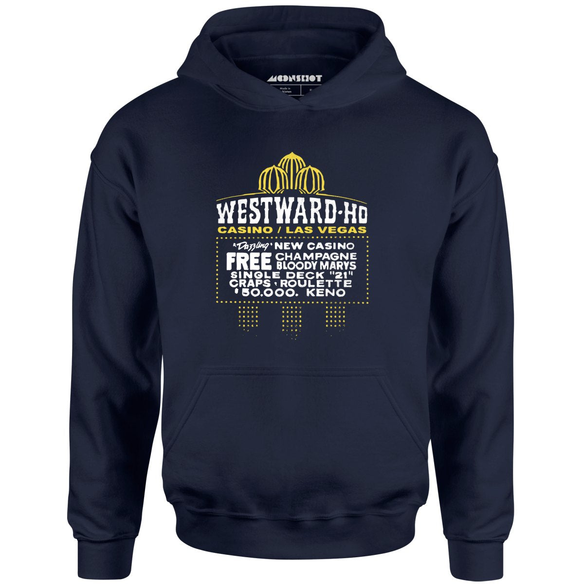 Westward Ho Hotel & Casino - Vintage Las Vegas - Unisex Hoodie