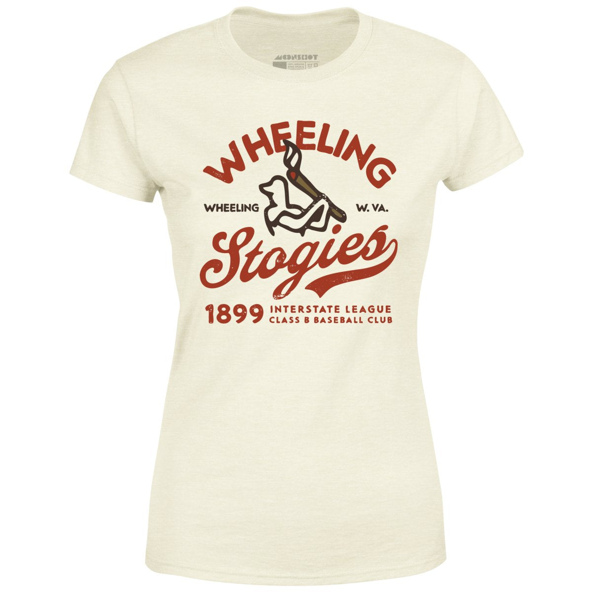 Wheeling Stogies - West Virginia - Vintage Defunct Baseball Teams - Women's T-Shirt