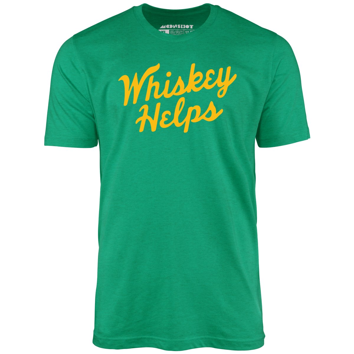 Whiskey Helps - Unisex T-Shirt