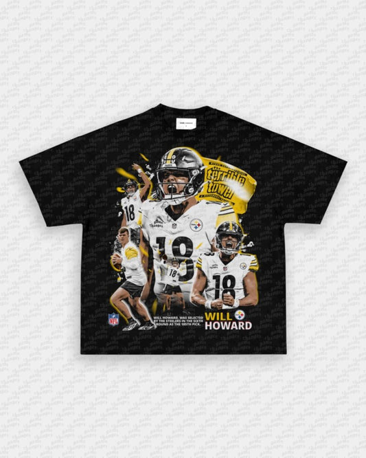 WILL HOWARD - STEELERS TEE - clothing by TeeHivey.com (Image 1)