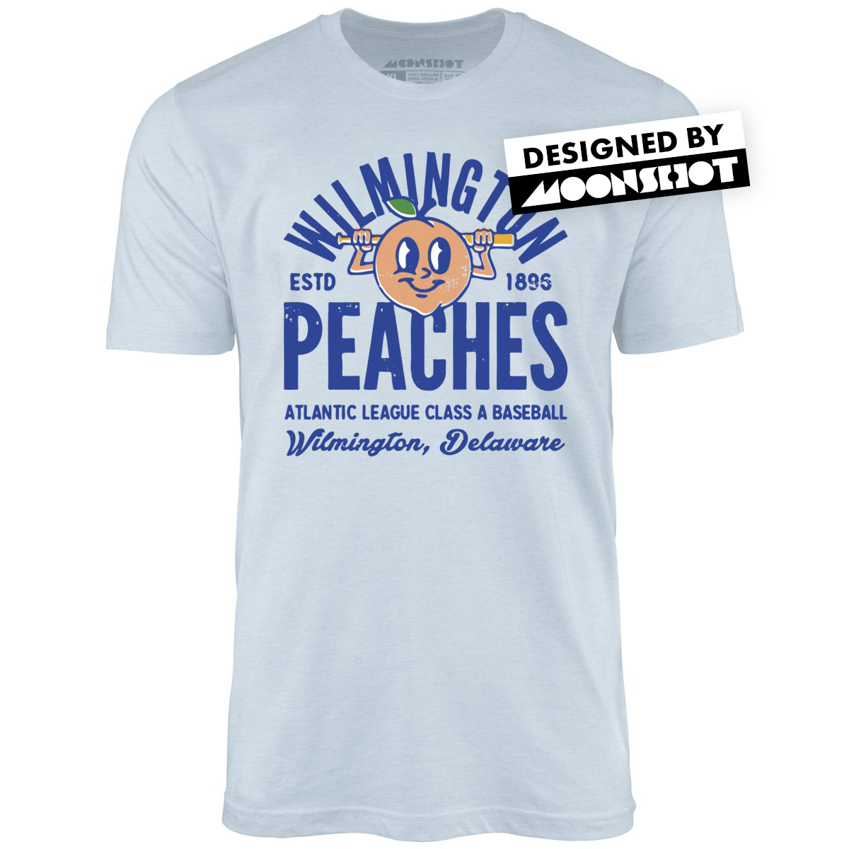 Wilmington Peaches - Delaware - Vintage Defunct Baseball Teams - Unisex T-Shirt