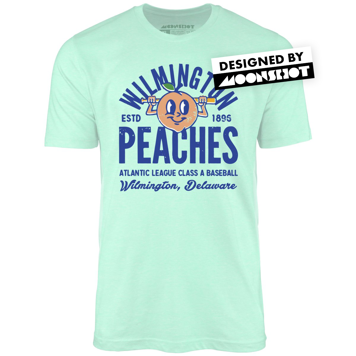 Wilmington Peaches - Delaware - Vintage Defunct Baseball Teams - Unisex T-Shirt