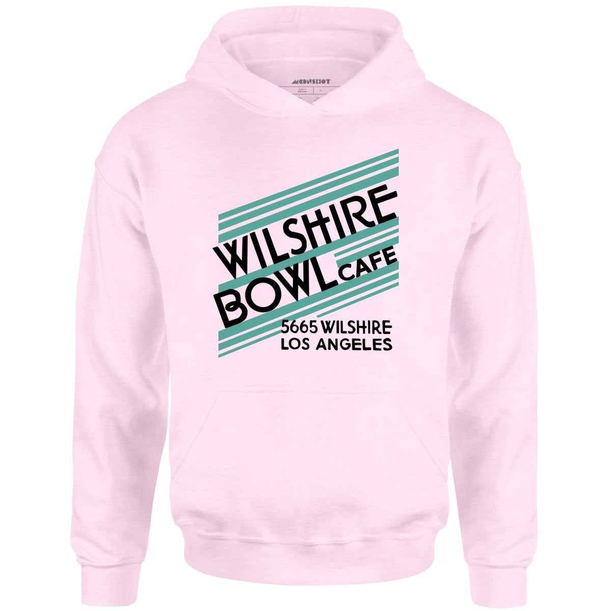 Wilshire Bowl Cafe - Los Angeles, CA - Vintage Restaurant - Unisex Hoodie