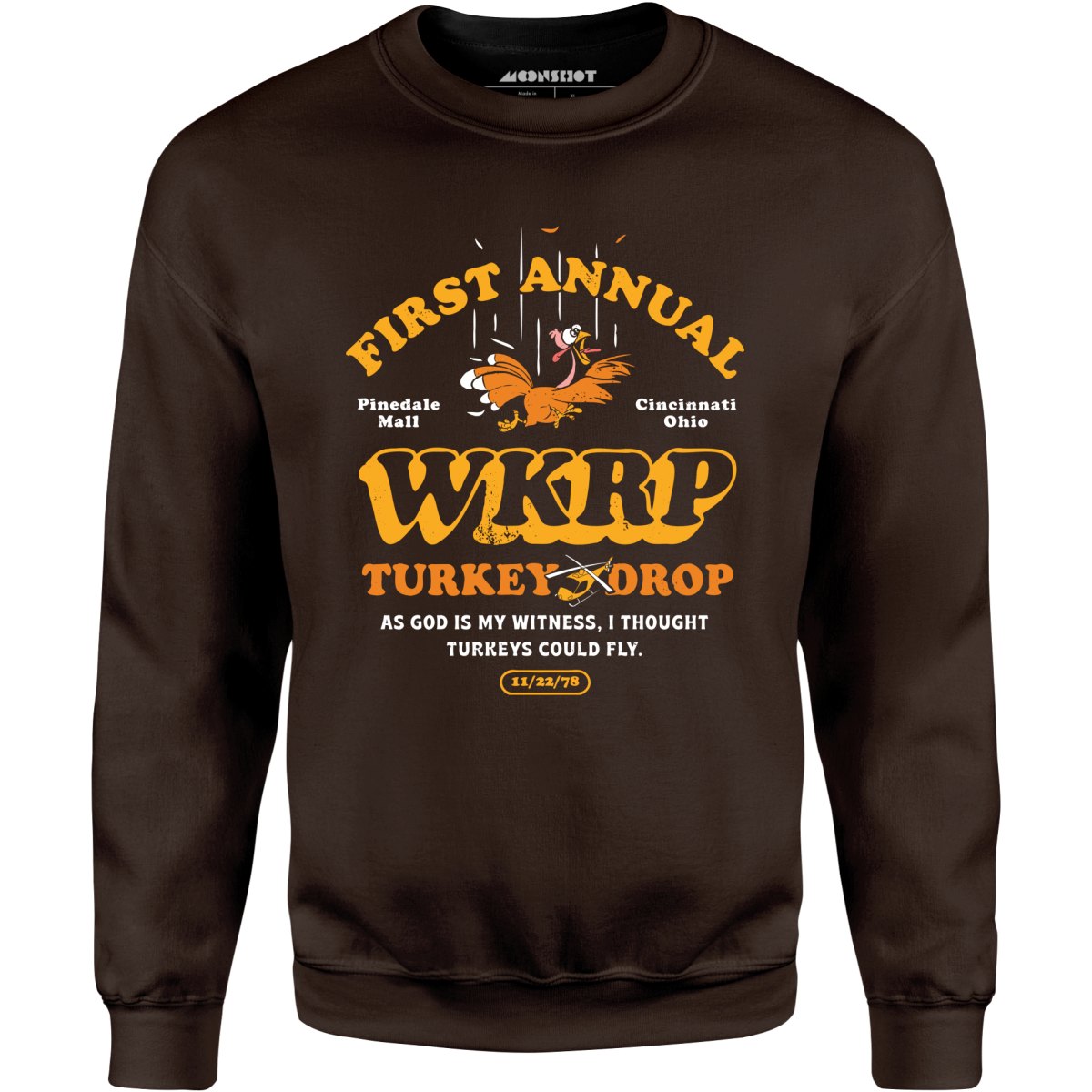 WKRP Turkey Drop - Unisex Sweatshirt