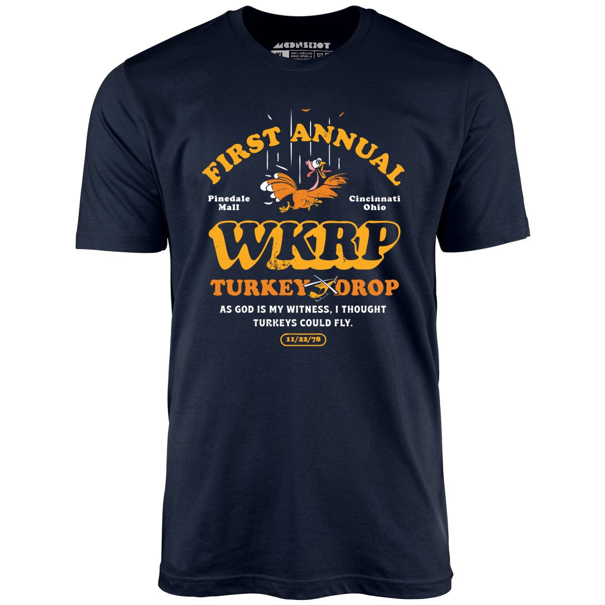 WKRP Turkey Drop - Unisex T-Shirt