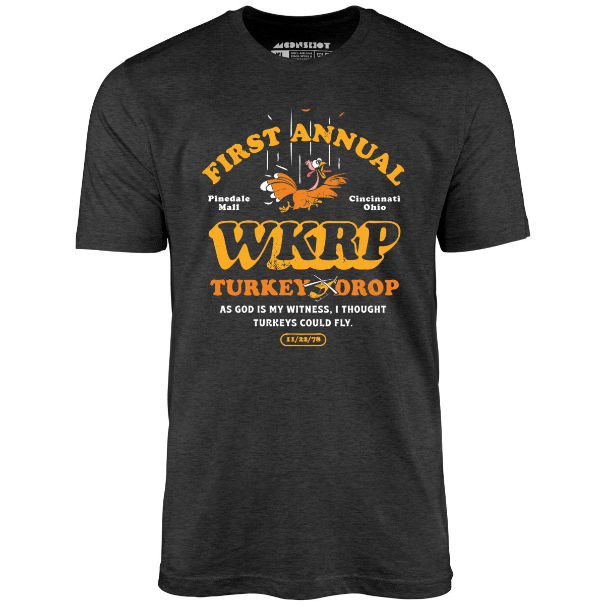 WKRP Turkey Drop - Unisex T-Shirt