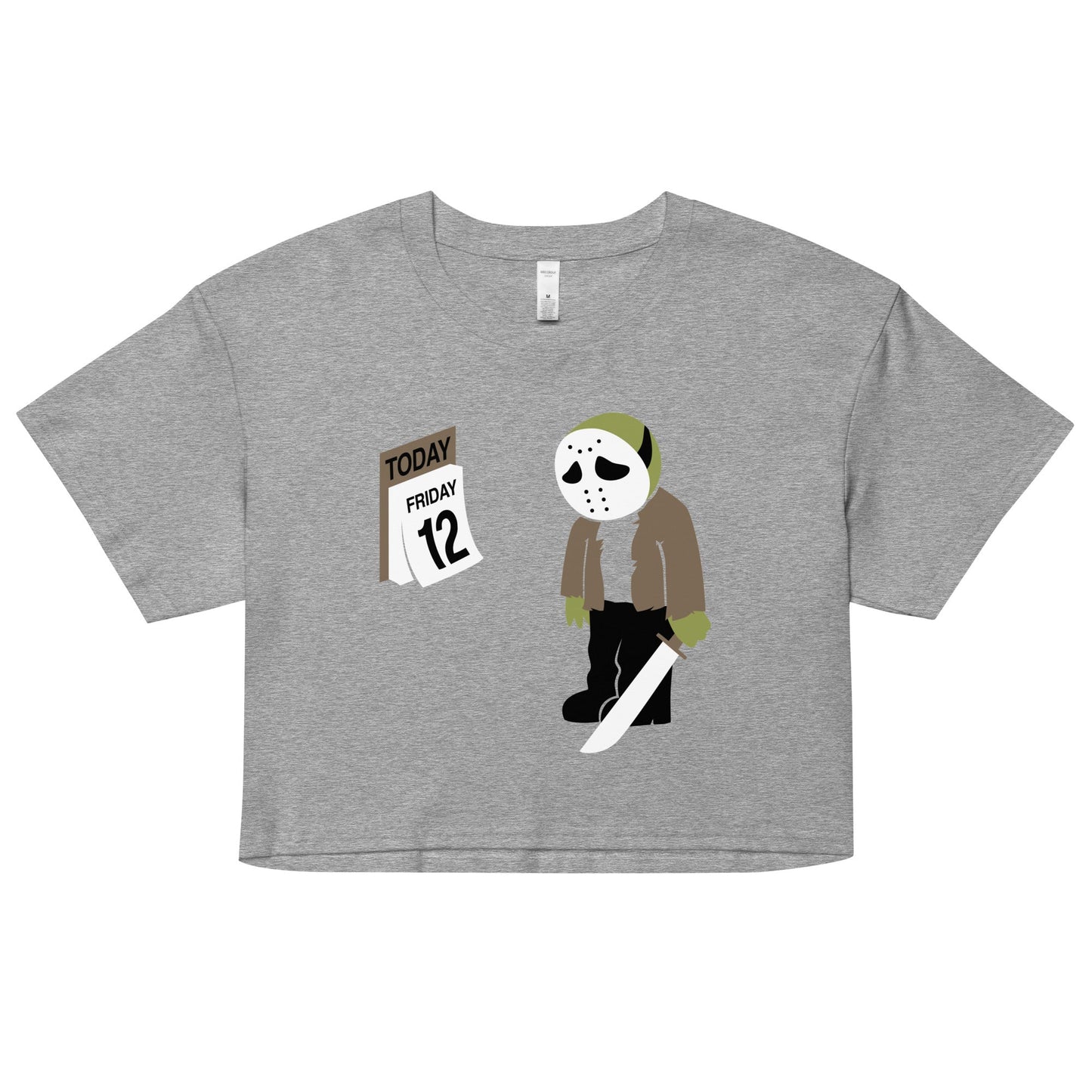 Friday the 12th Women's Crop Tee