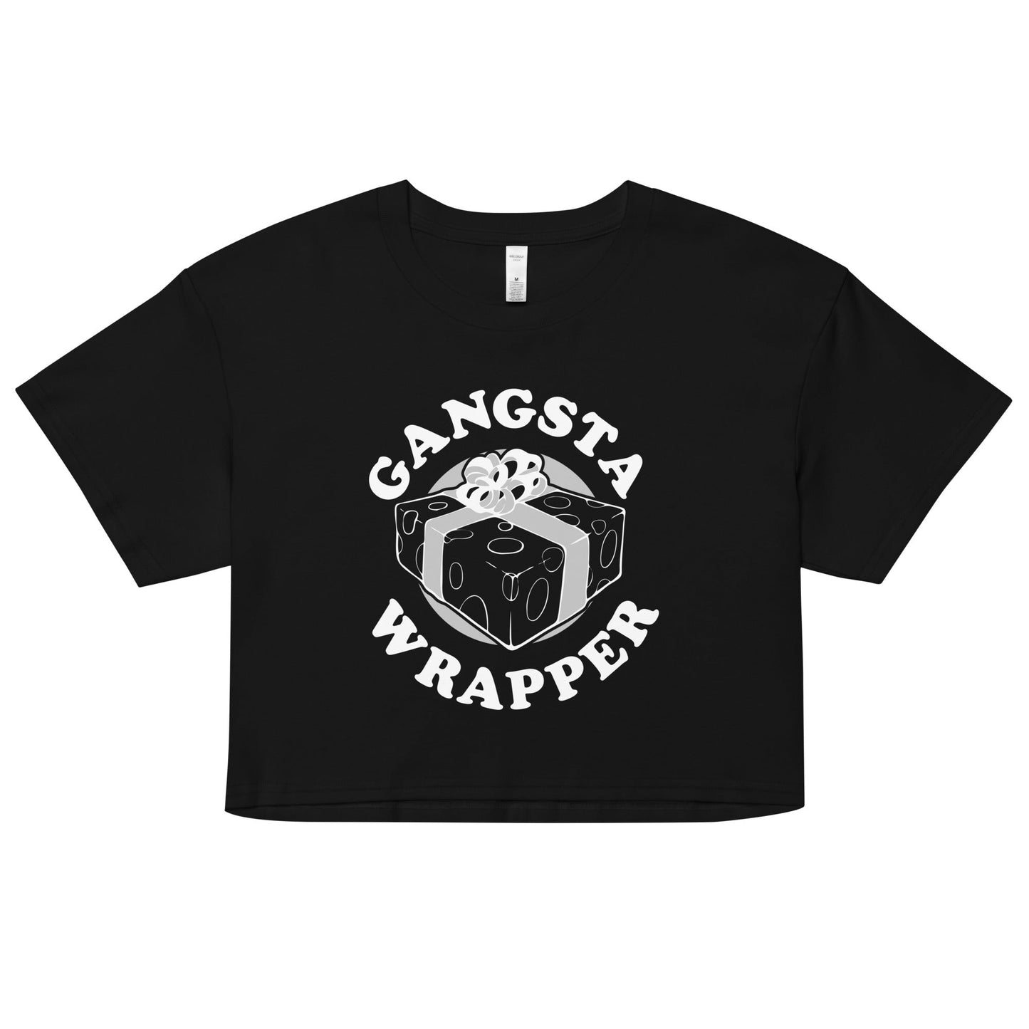 Gangsta Wrapper Women's Crop Tee
