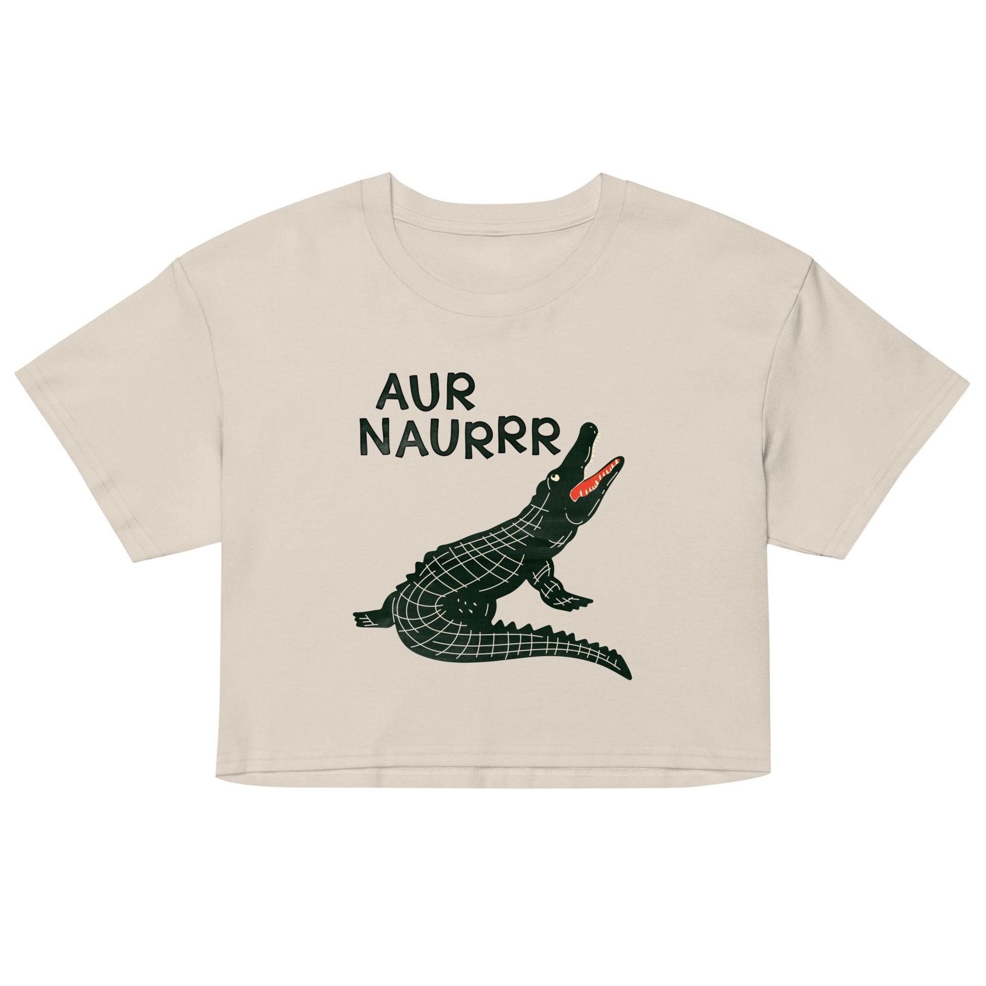 Aur Naurrr Women's Crop Tee