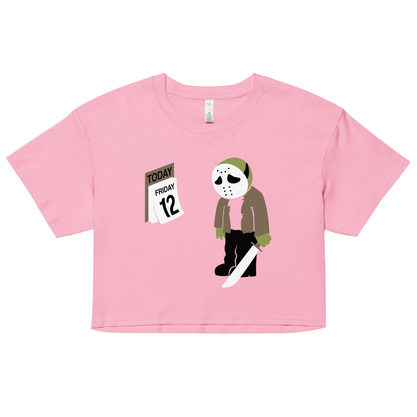 Friday the 12th Women's Crop Tee