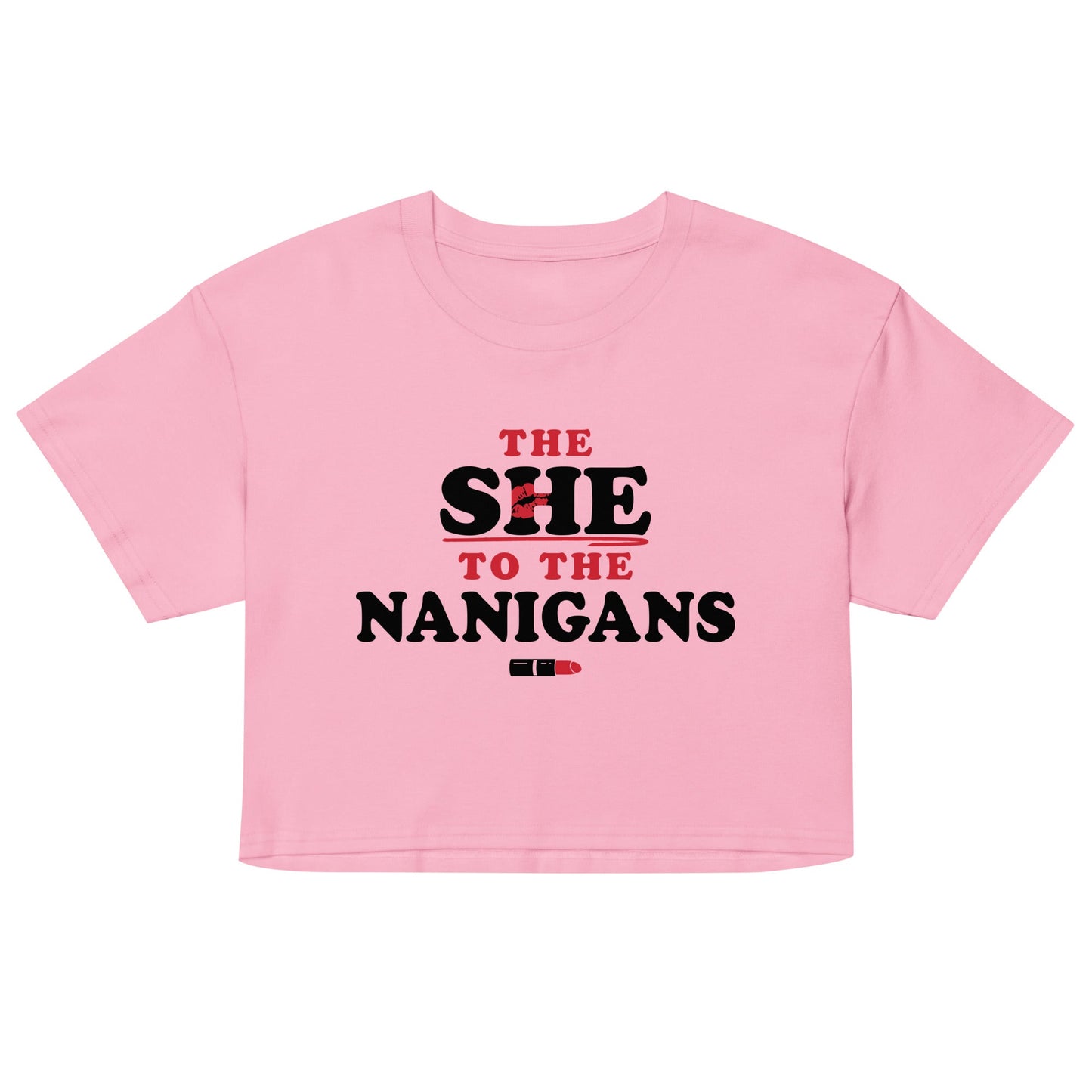 The She To The Nanigans Women's Crop Tee