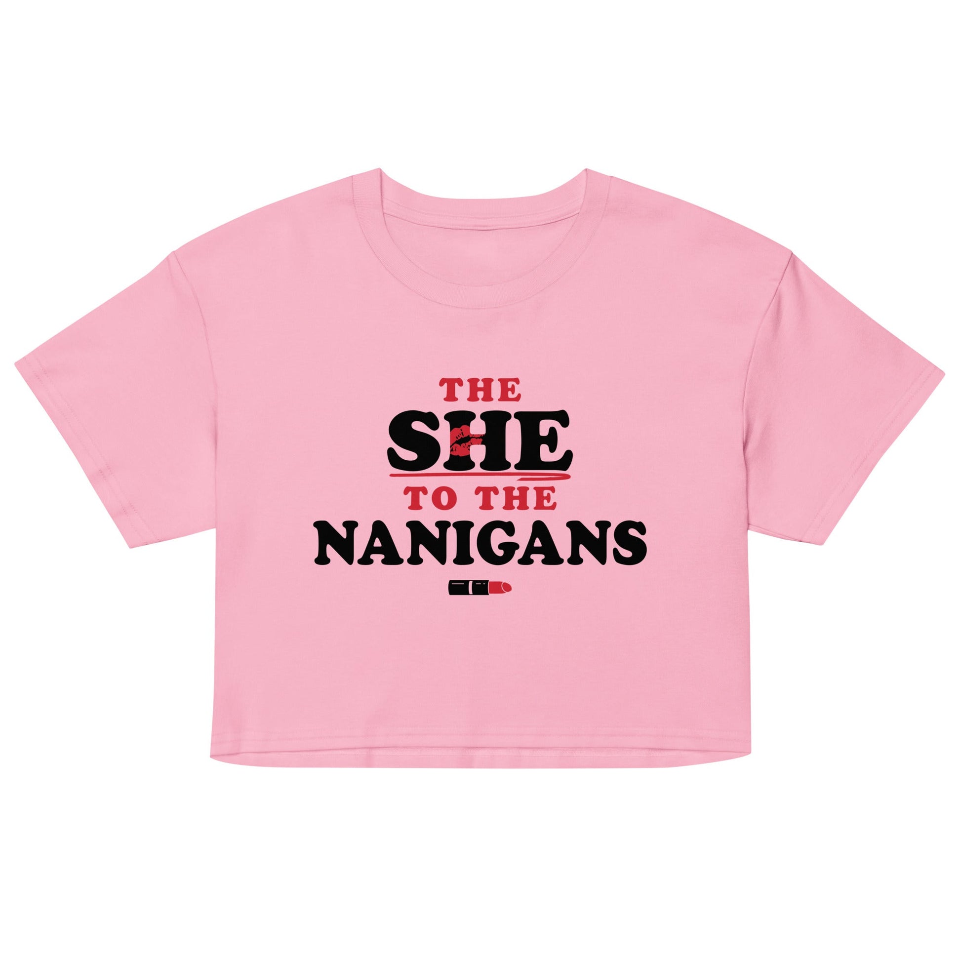 The She To The Nanigans Women's Crop Tee
