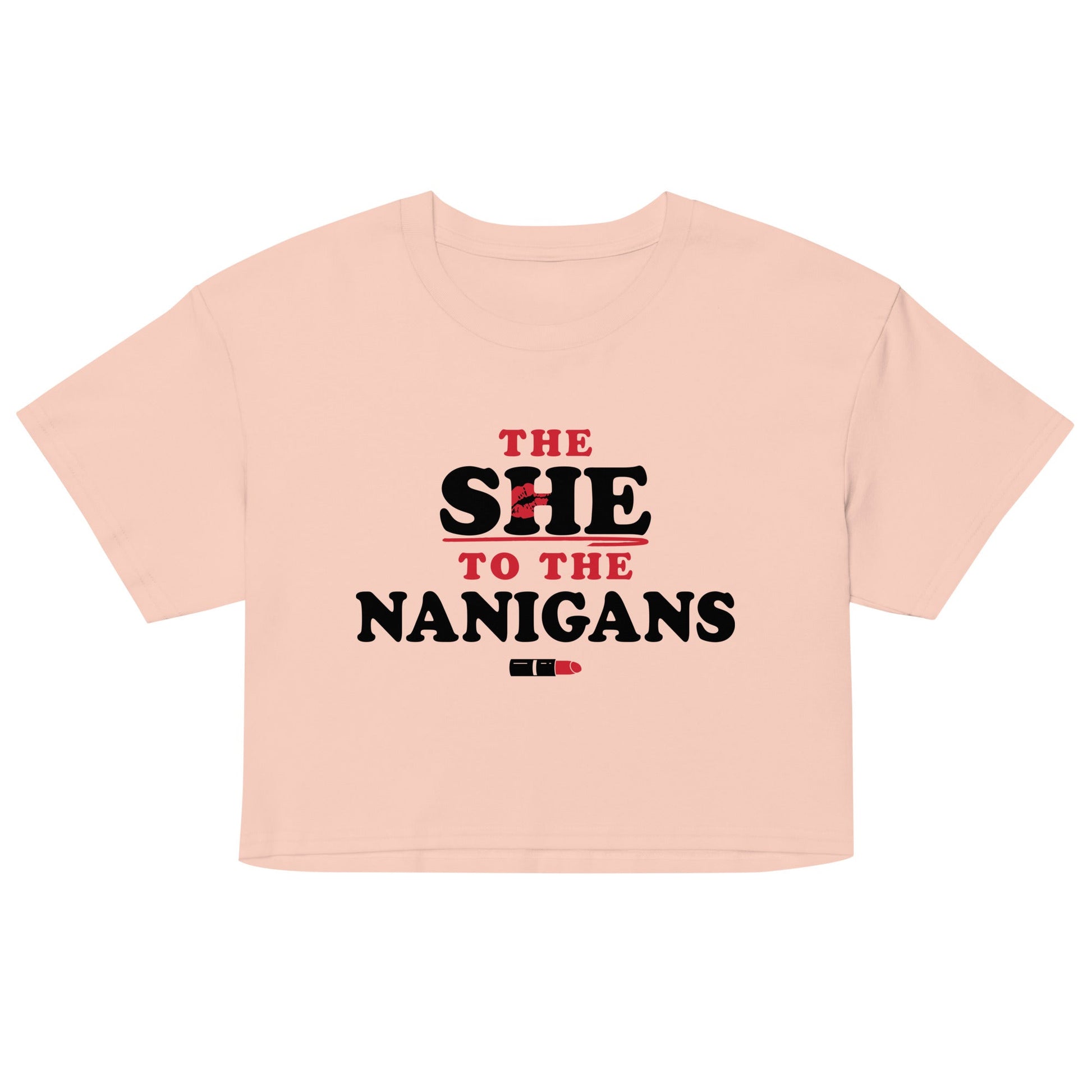 The She To The Nanigans Women's Crop Tee