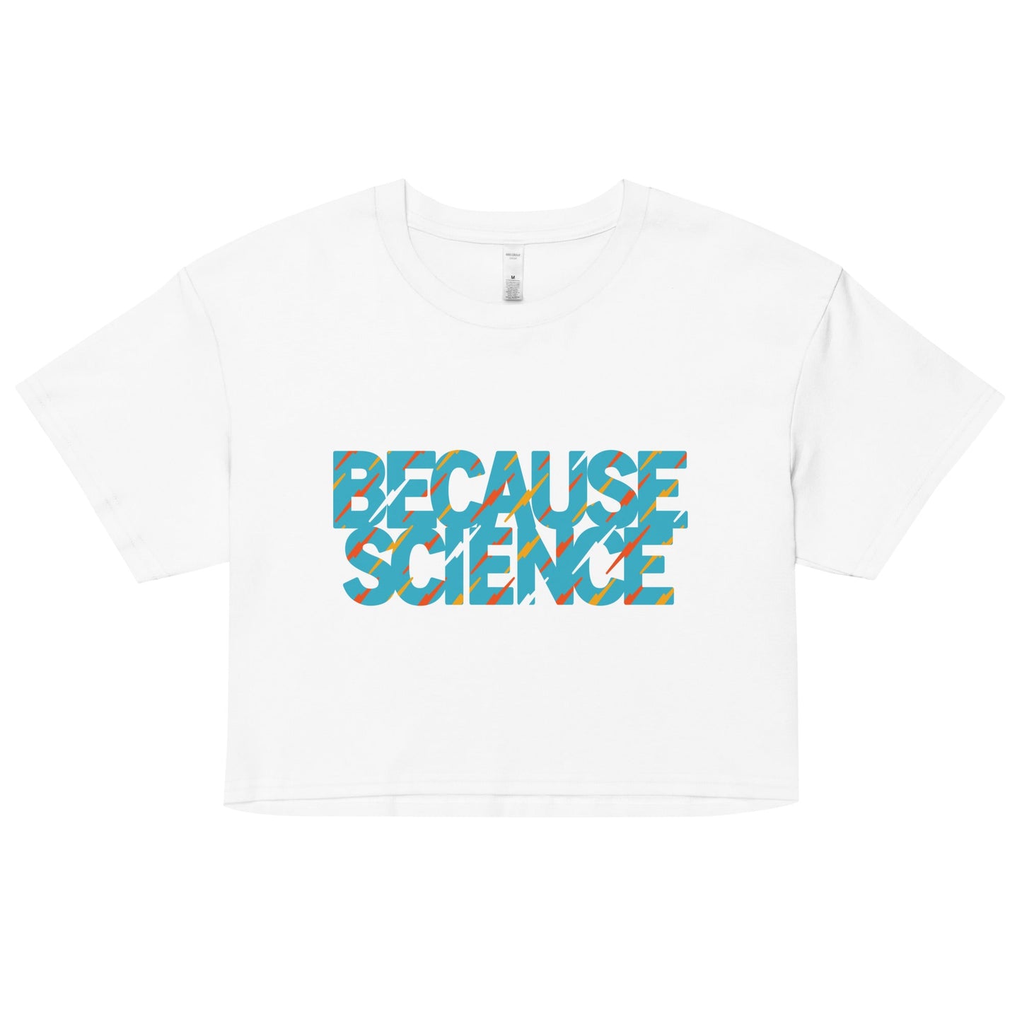Because Science Women's Crop Tee