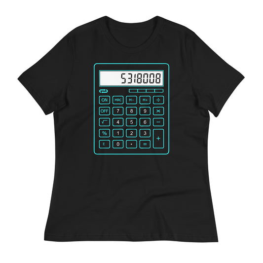 5318008 Calculator Women's Signature Tee