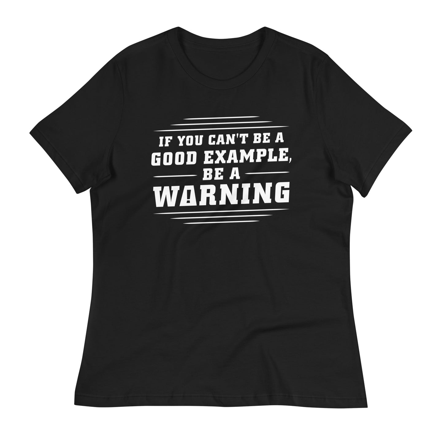 Be A Warning Women's Signature Tee