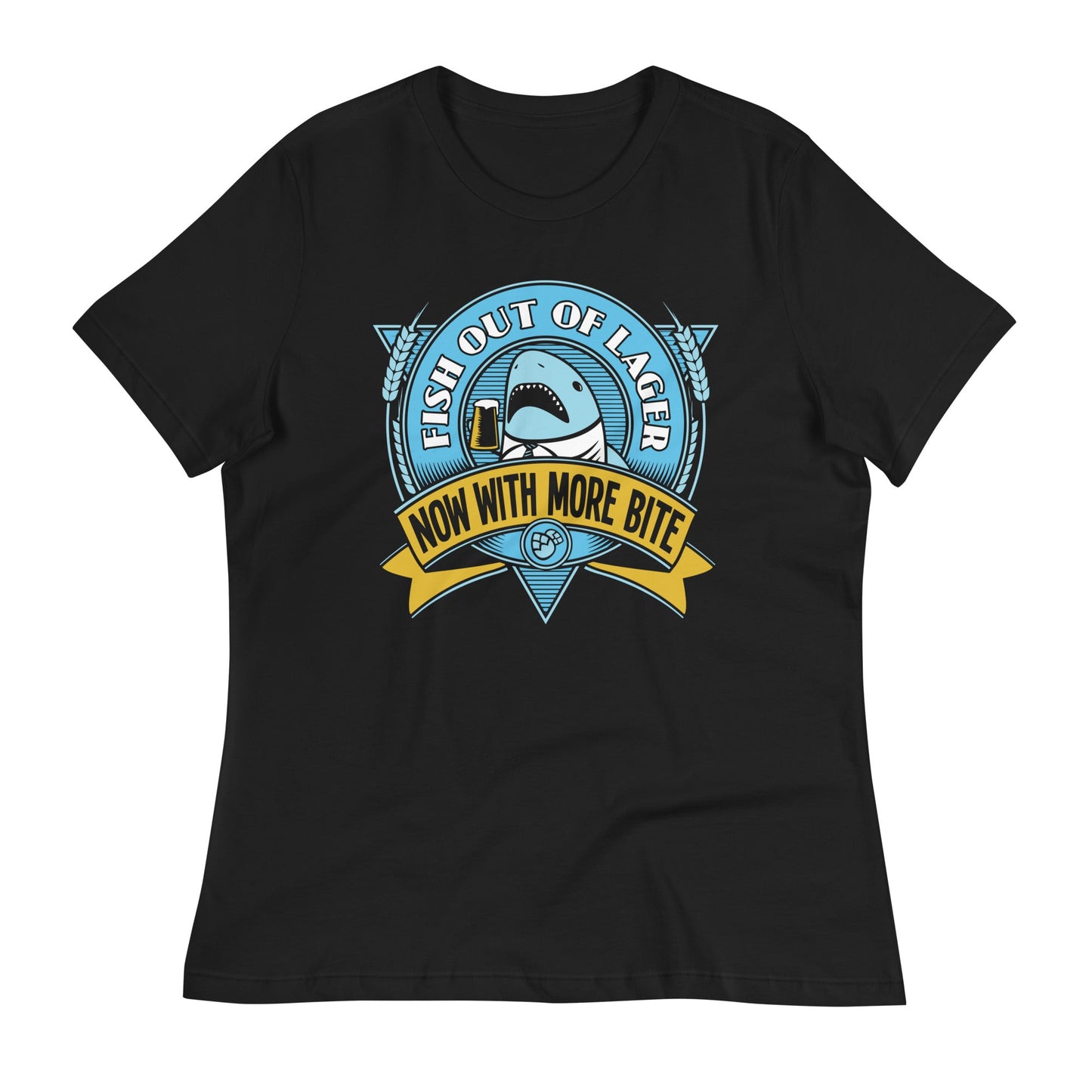 Fish Out Of Lager Women's Signature Tee