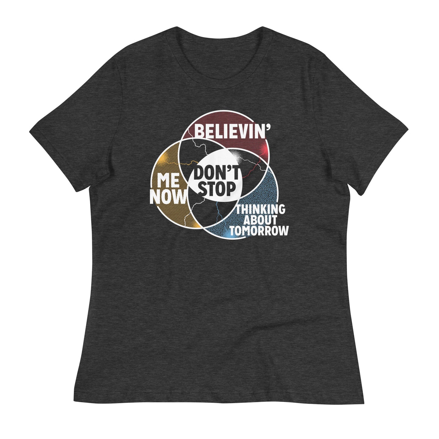 Don't Stop Venn Diagram Women's Signature Tee