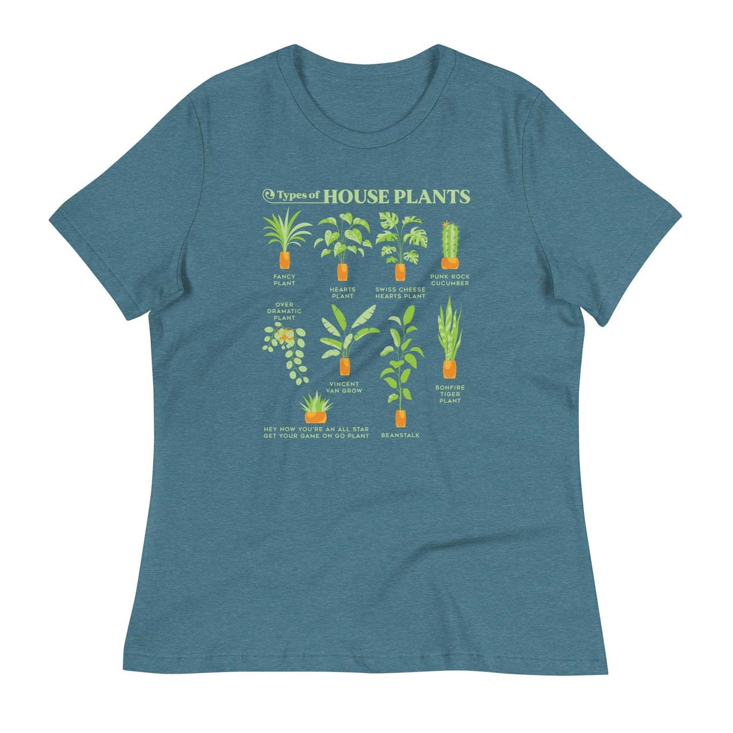 Types Of House Plants Women's Signature Tee