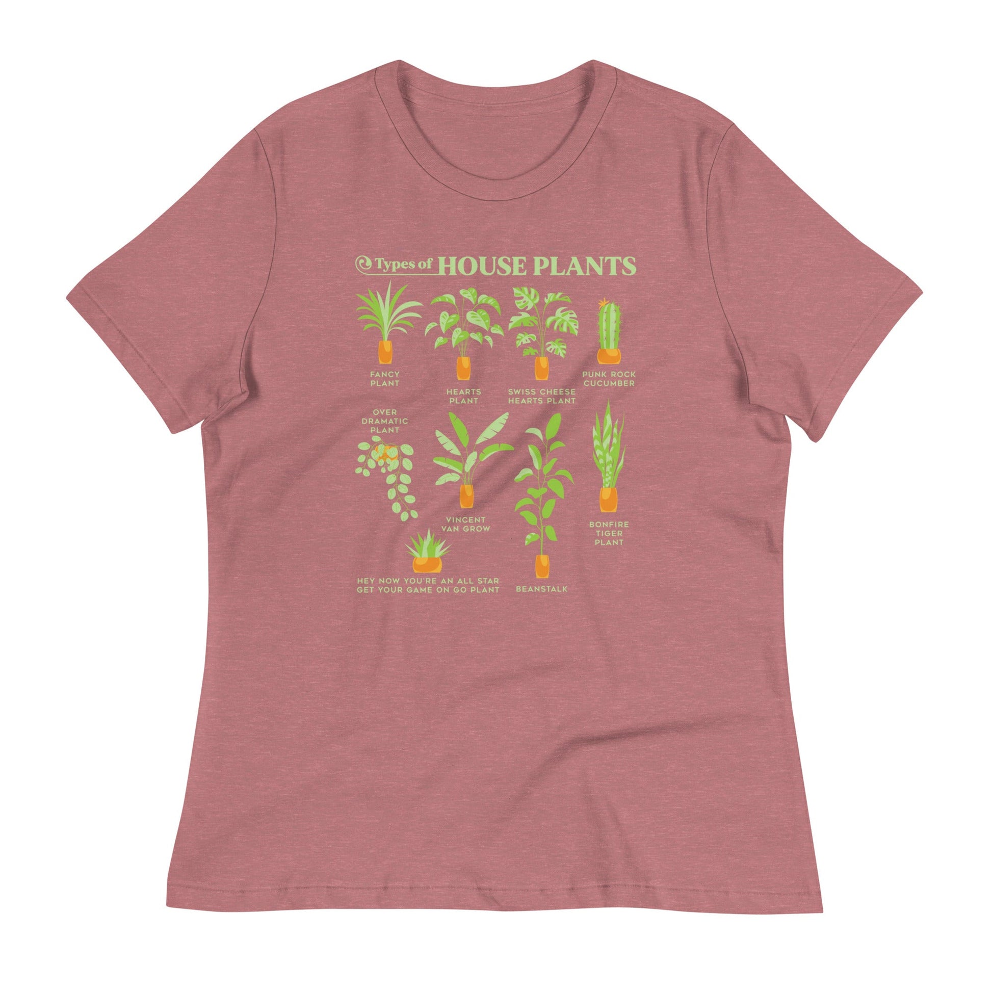 Types Of House Plants Women's Signature Tee