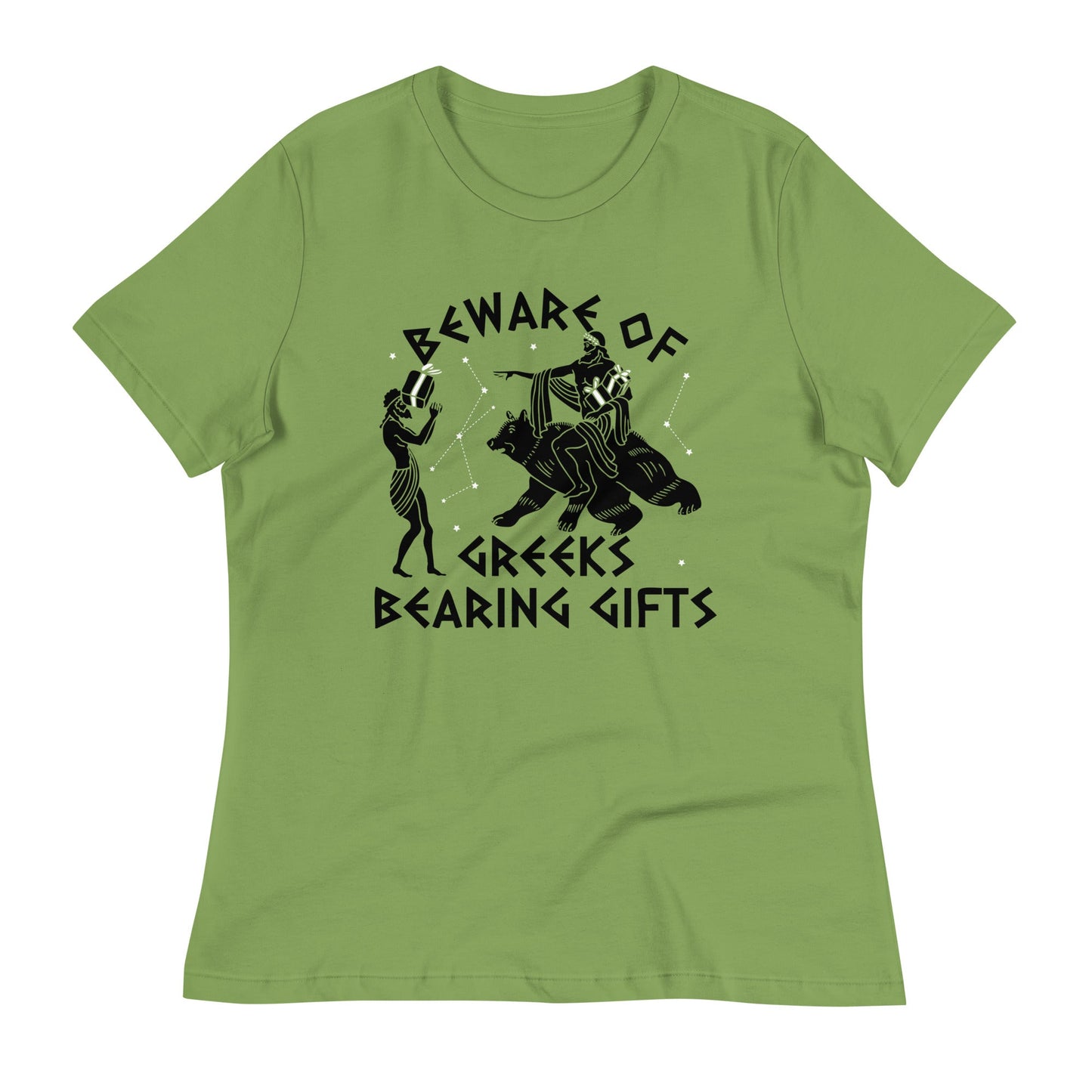 Beware Of Greeks Bearing Gifts Women's Signature Tee