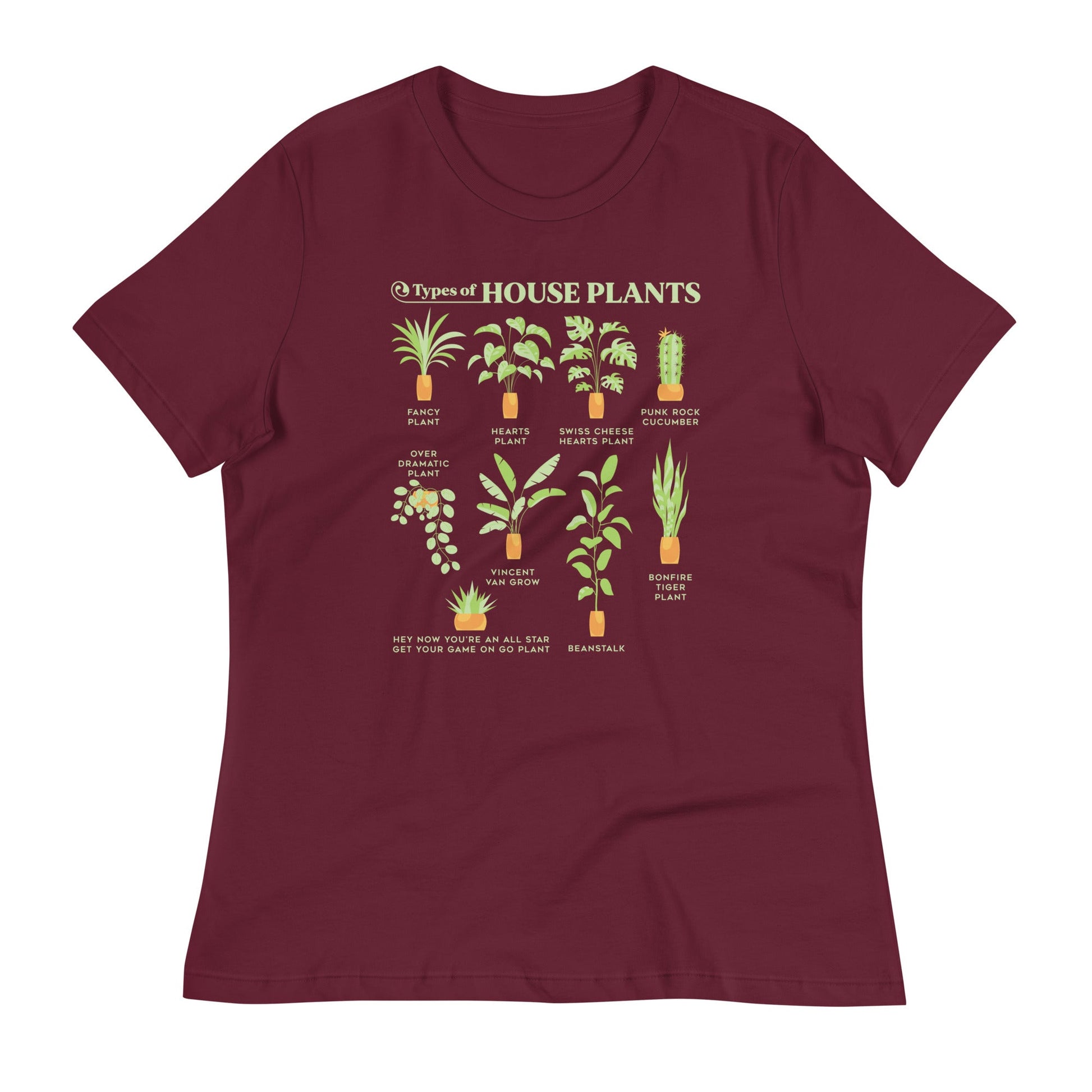 Types Of House Plants Women's Signature Tee