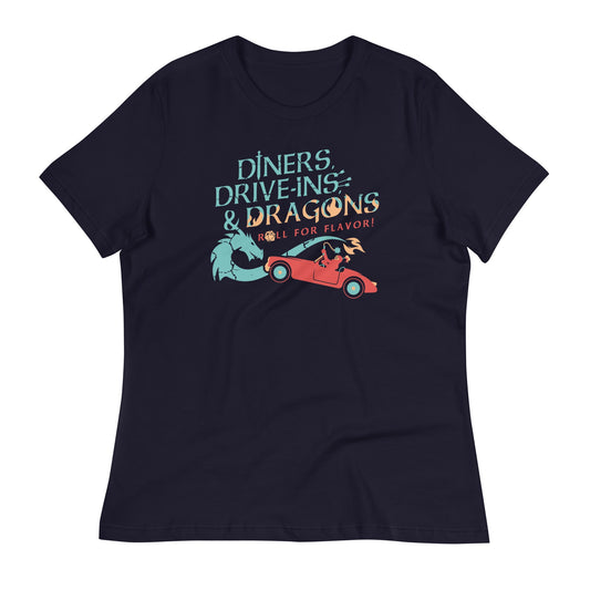 Diners, Drive-ins, & Dragons Women's Signature Tee