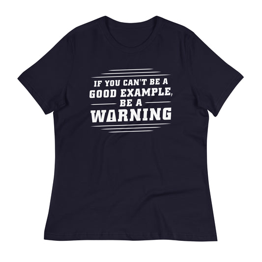 Be A Warning Women's Signature Tee