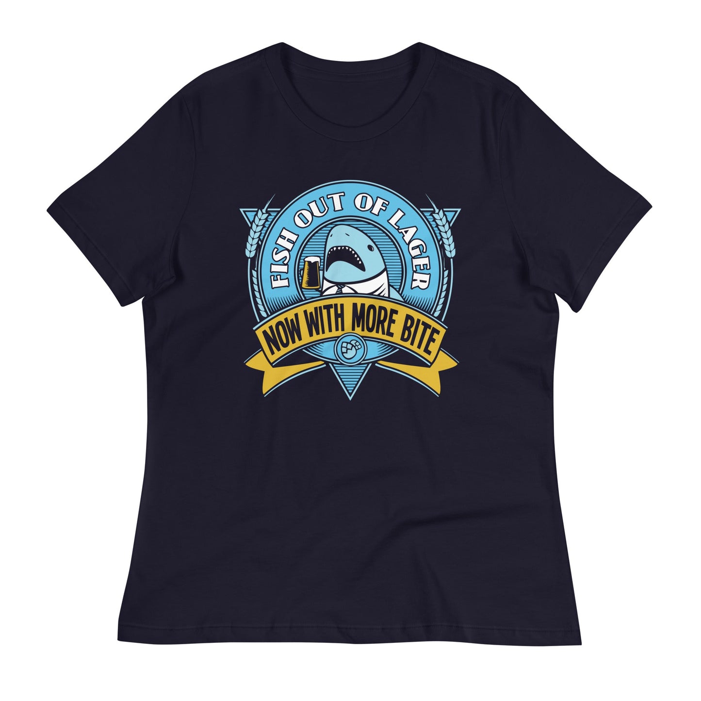 Fish Out Of Lager Women's Signature Tee