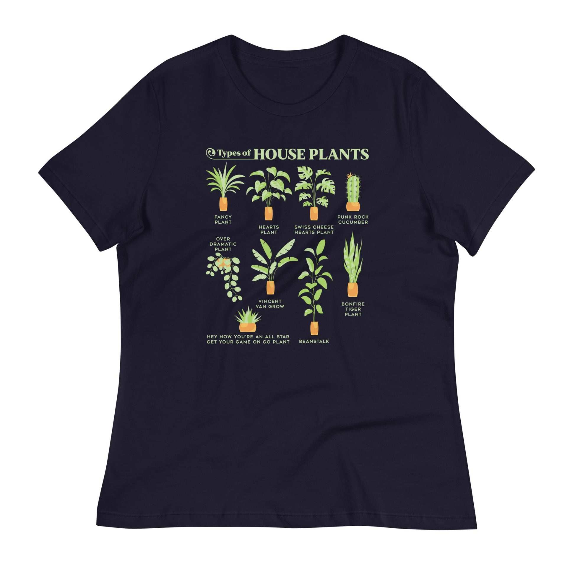 Types Of House Plants Women's Signature Tee
