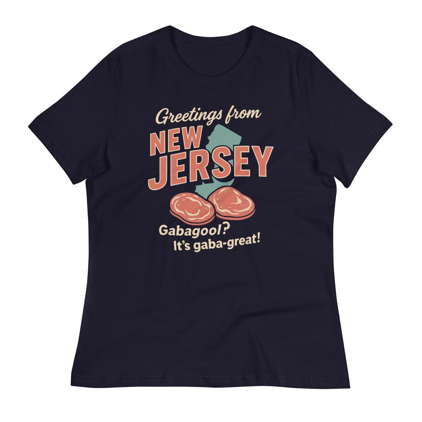 Greetings From New Jersey Women's Signature Tee